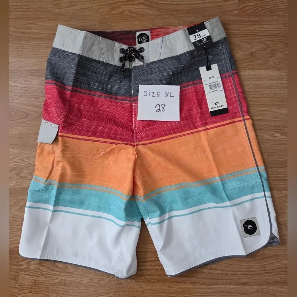 RIP CURL - NEW Boys 'All Time' Board Shorts Sz 22, 24,25,26,27, 28,29,30 - Picture 10 of 16